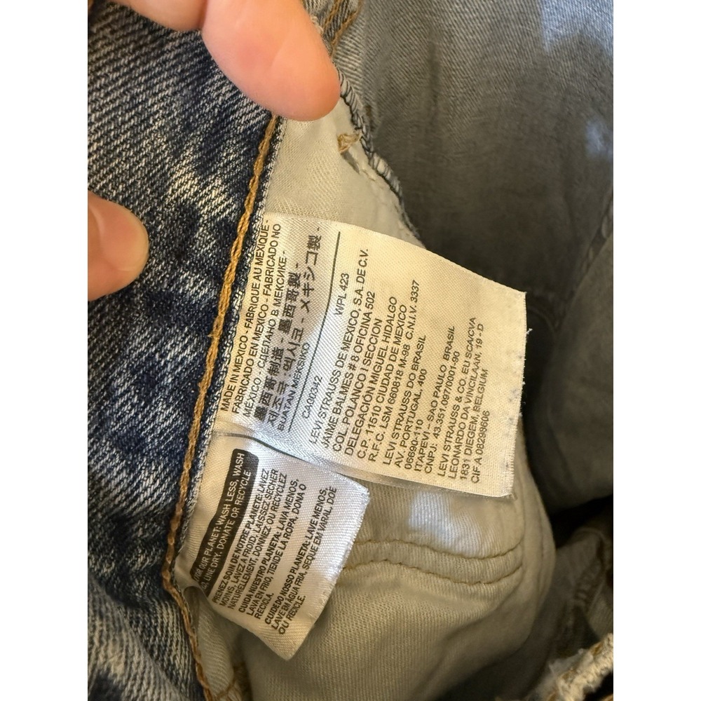 Levi's 550 Jeans Mens 36x30 Blue Medium Wash - Picture 13 of 16
